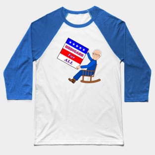 Bernie Rocks Medicare For All Baseball T-Shirt